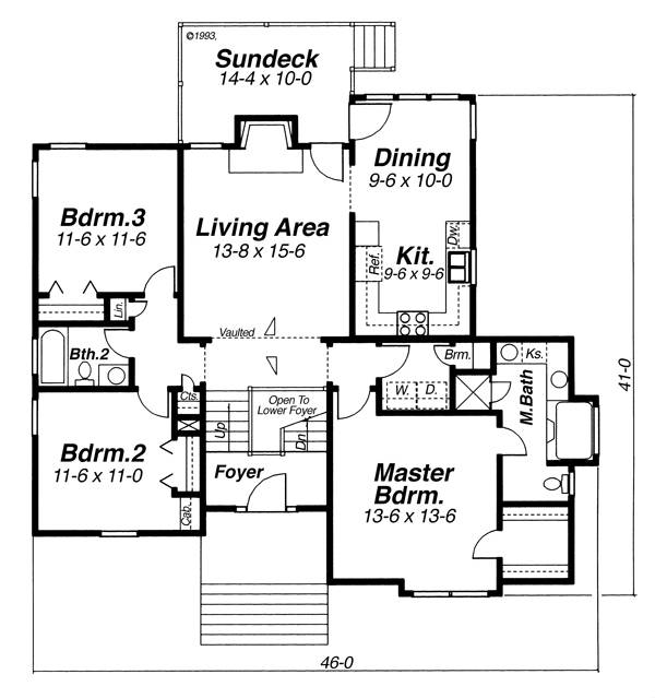 Floor Plan image of INGRAM House Plan